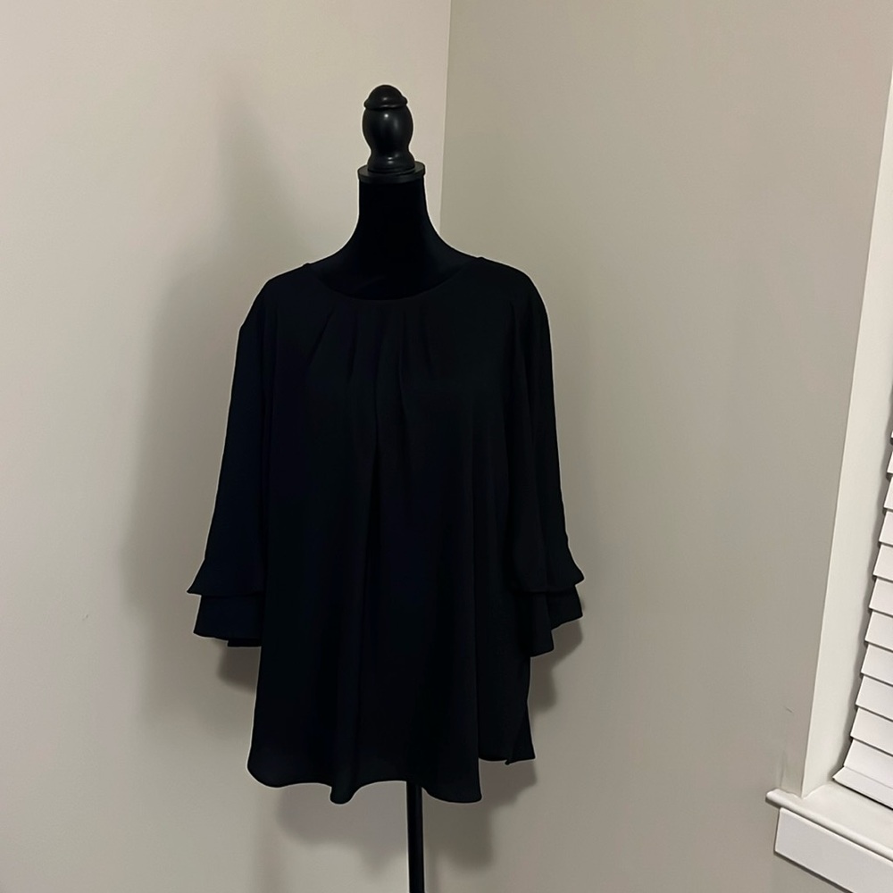 Ann Taylor black blouse